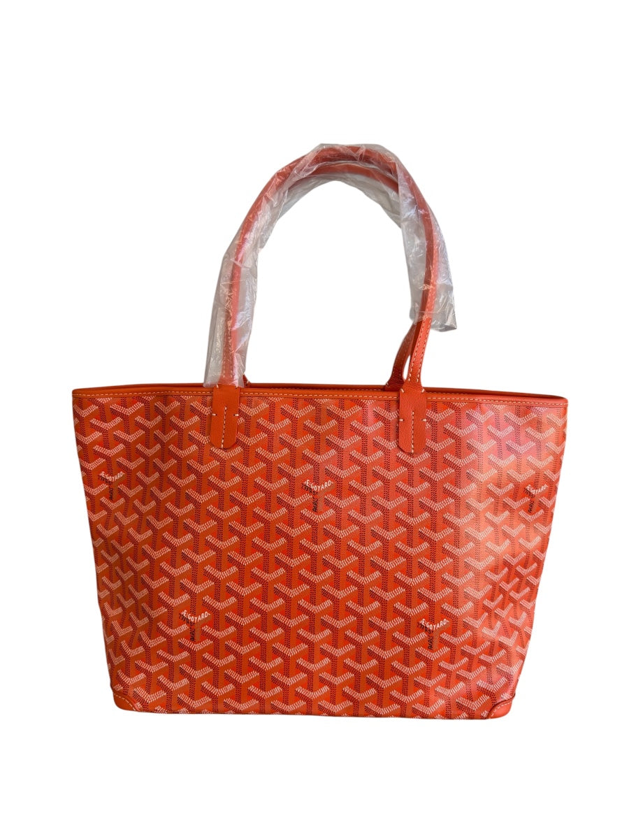 Goyard Orange Artois PM Tote Bag