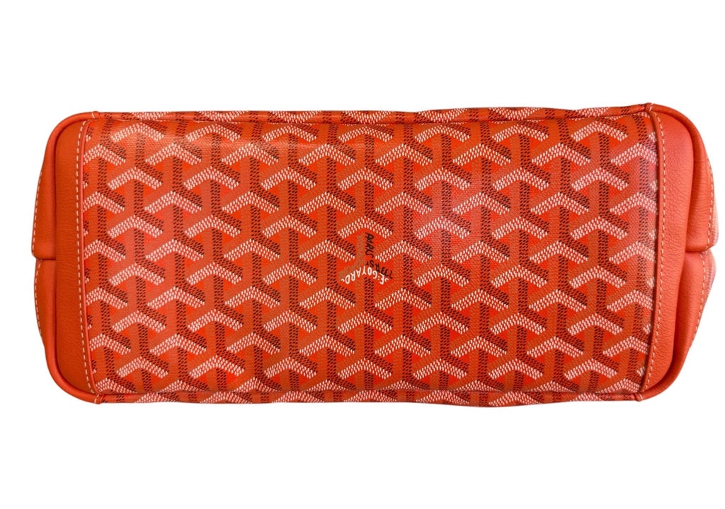 Goyard Orange Artois PM Tote Bag
