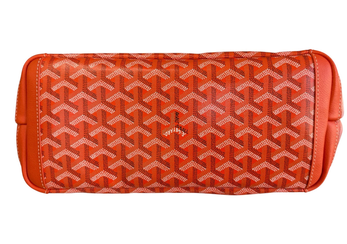 Goyard Orange Artois PM Tote Bag