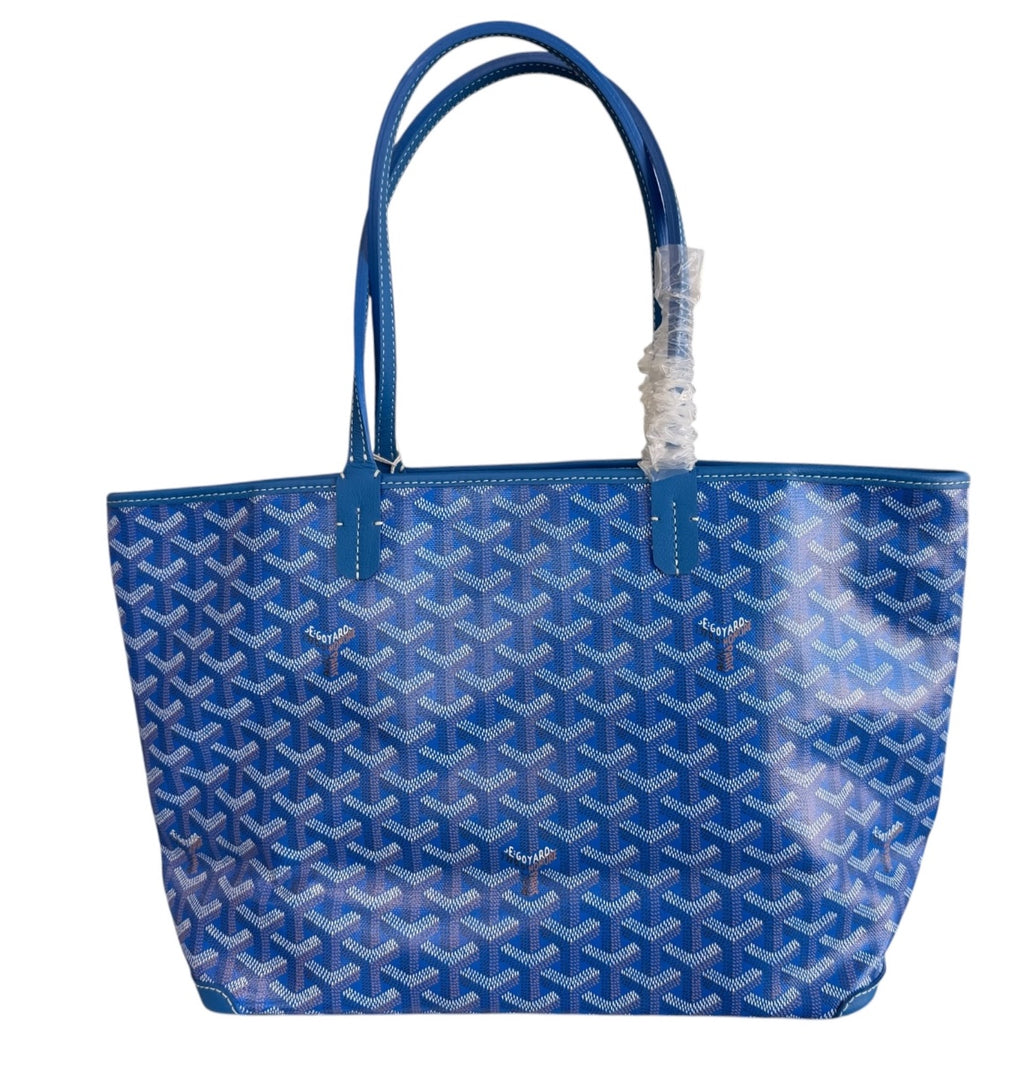 Goyard Blue Artois PM Tote Bag
