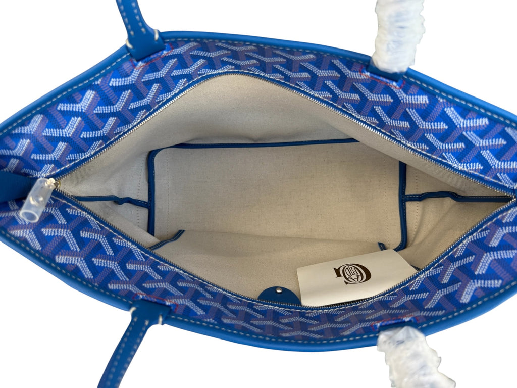 Goyard Blue Artois PM Tote Bag