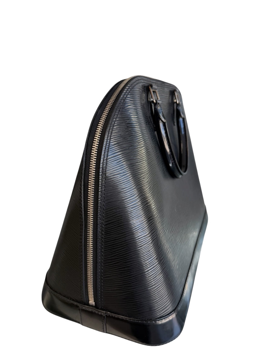 Lous Vuitton Black Epi Alma GM