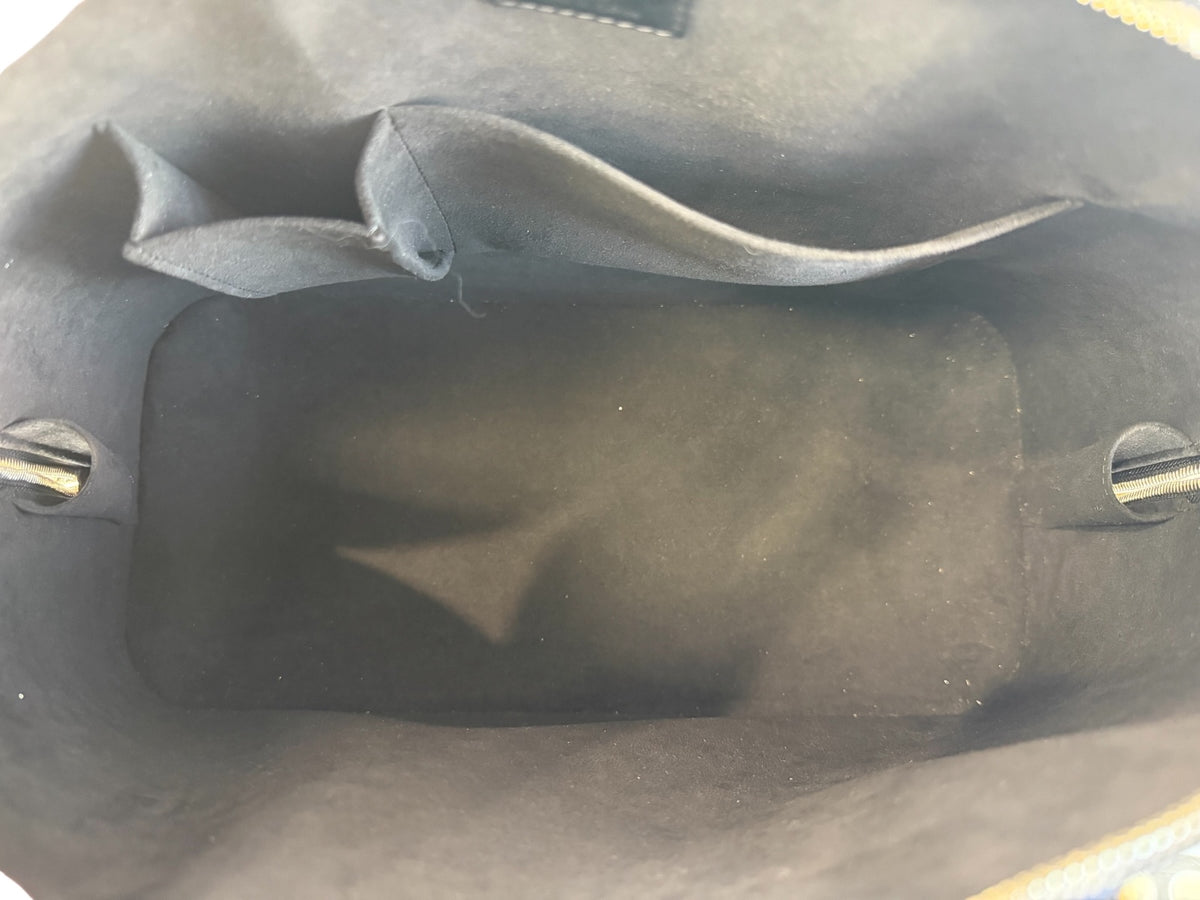 Lous Vuitton Black Epi Alma GM
