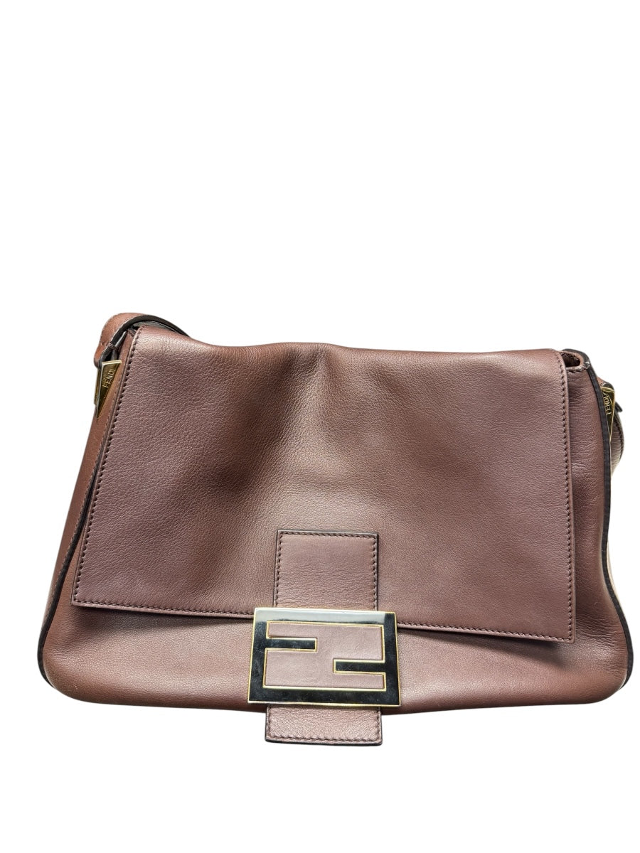 Fendi Mama Beguett Medium Brown Shoulder bag