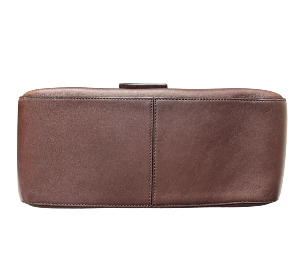 Fendi Mama Beguett Medium Brown Shoulder bag