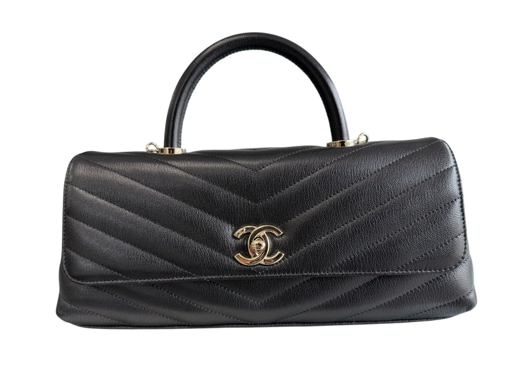 Chanel Top Handle Black Flap Bag Summer 2026