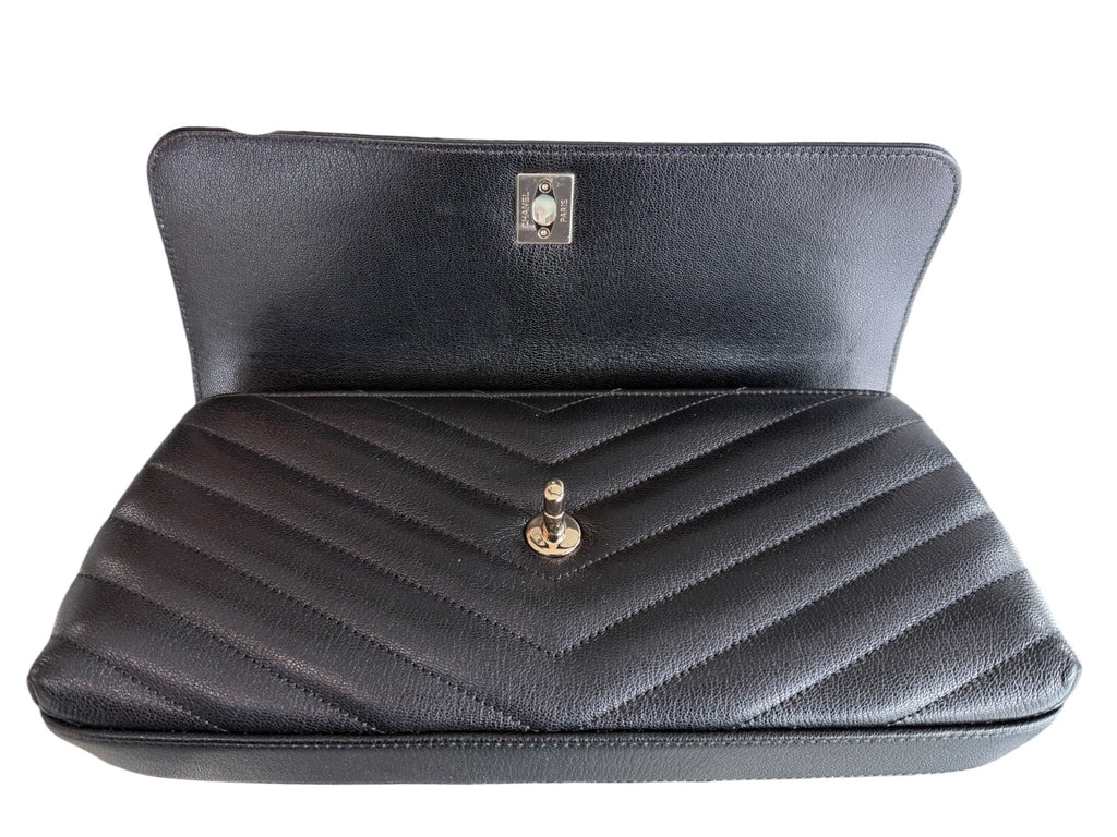 Chanel Top Handle Black Flap Bag Summer 2026