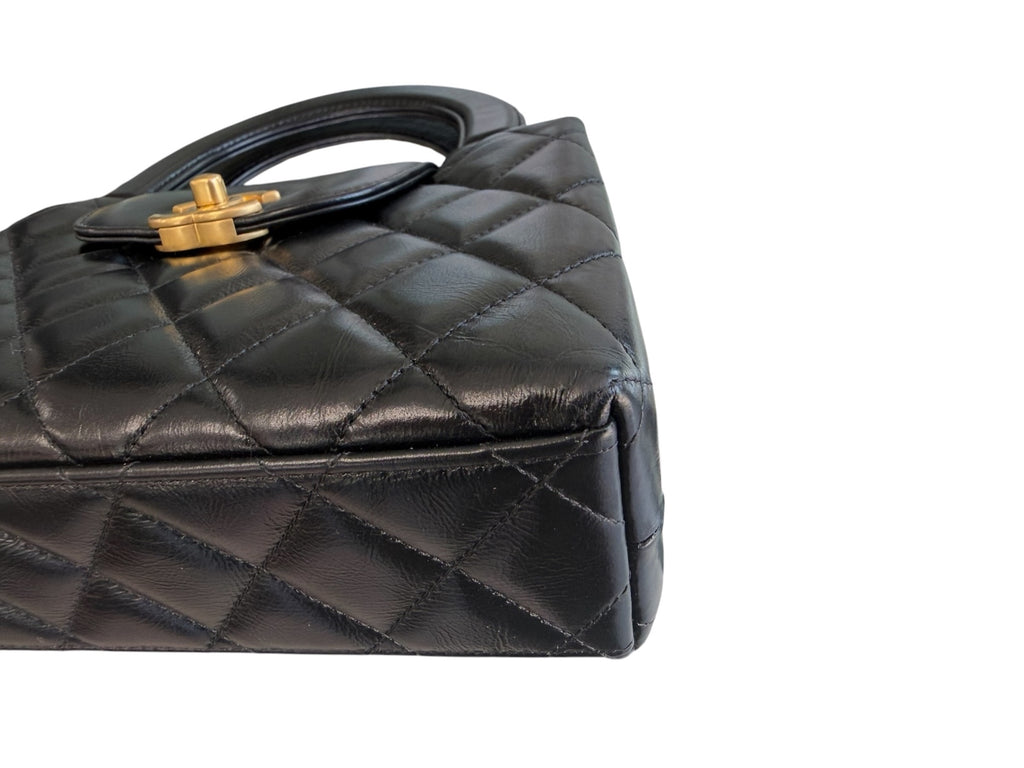 Chanel Black Nano Kelly Shopper Tote