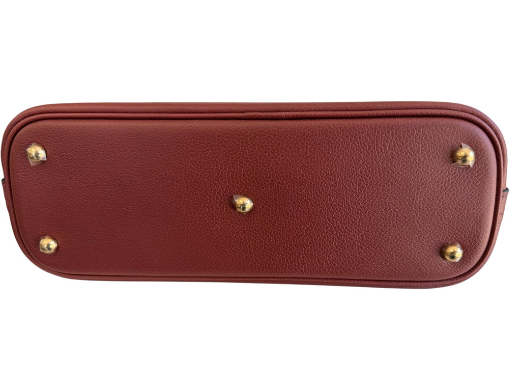 2026 Hermès Rouge H 1923-25 Evercolor Bolide GHW