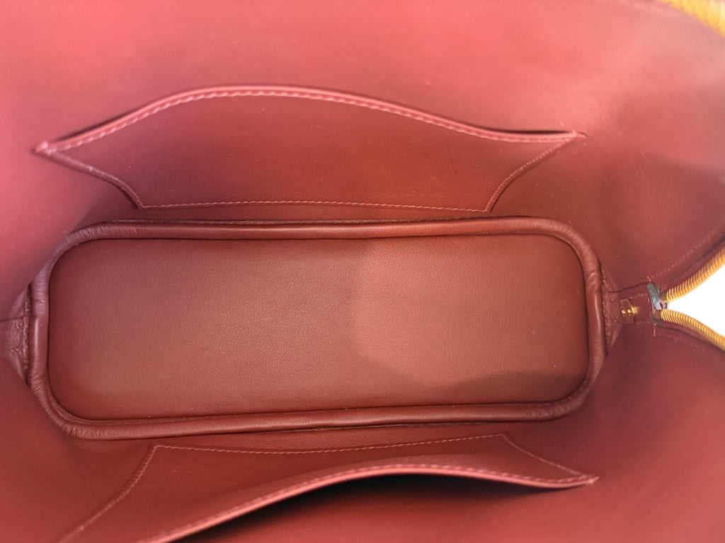 2026 Hermès Rouge H 1923-25 Evercolor Bolide GHW