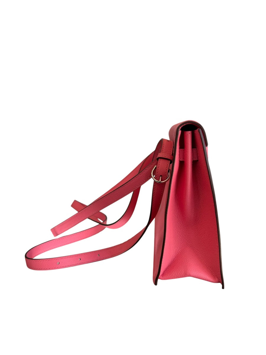 Hermès Rose Azalee Evercolor Kelly Danse