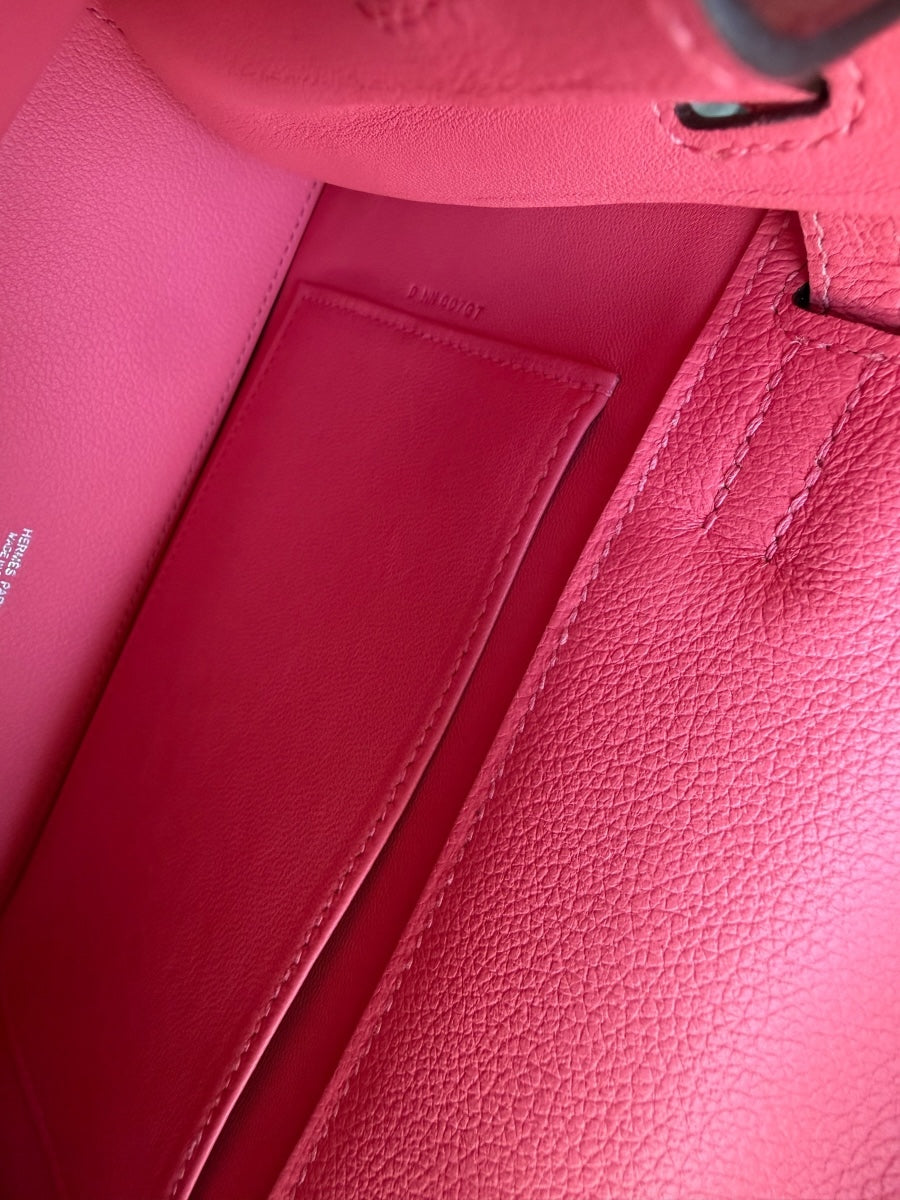 Hermès Rose Azalee Evercolor Kelly Danse