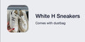 Hermes white Sneakers