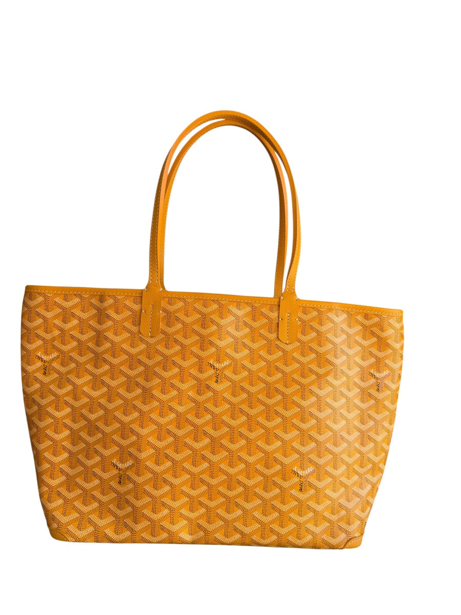 Goyard Yellow Artois PM Tote Bag