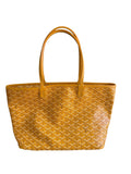 Goyard Yellow Artois PM Tote Bag