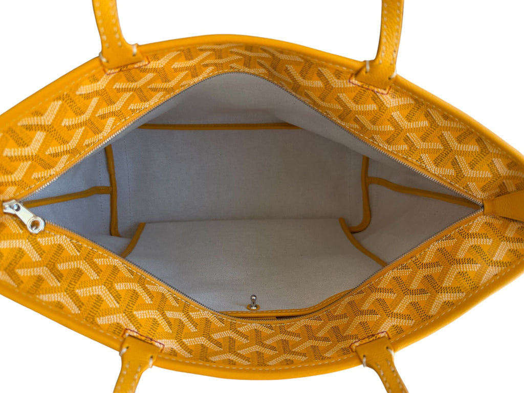 Goyard Yellow Artois PM Tote Bag