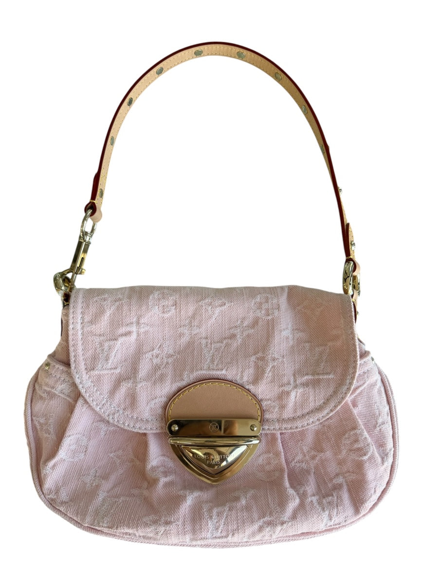 Louis Vuitton Monogram Pink Denim Sunset Washed