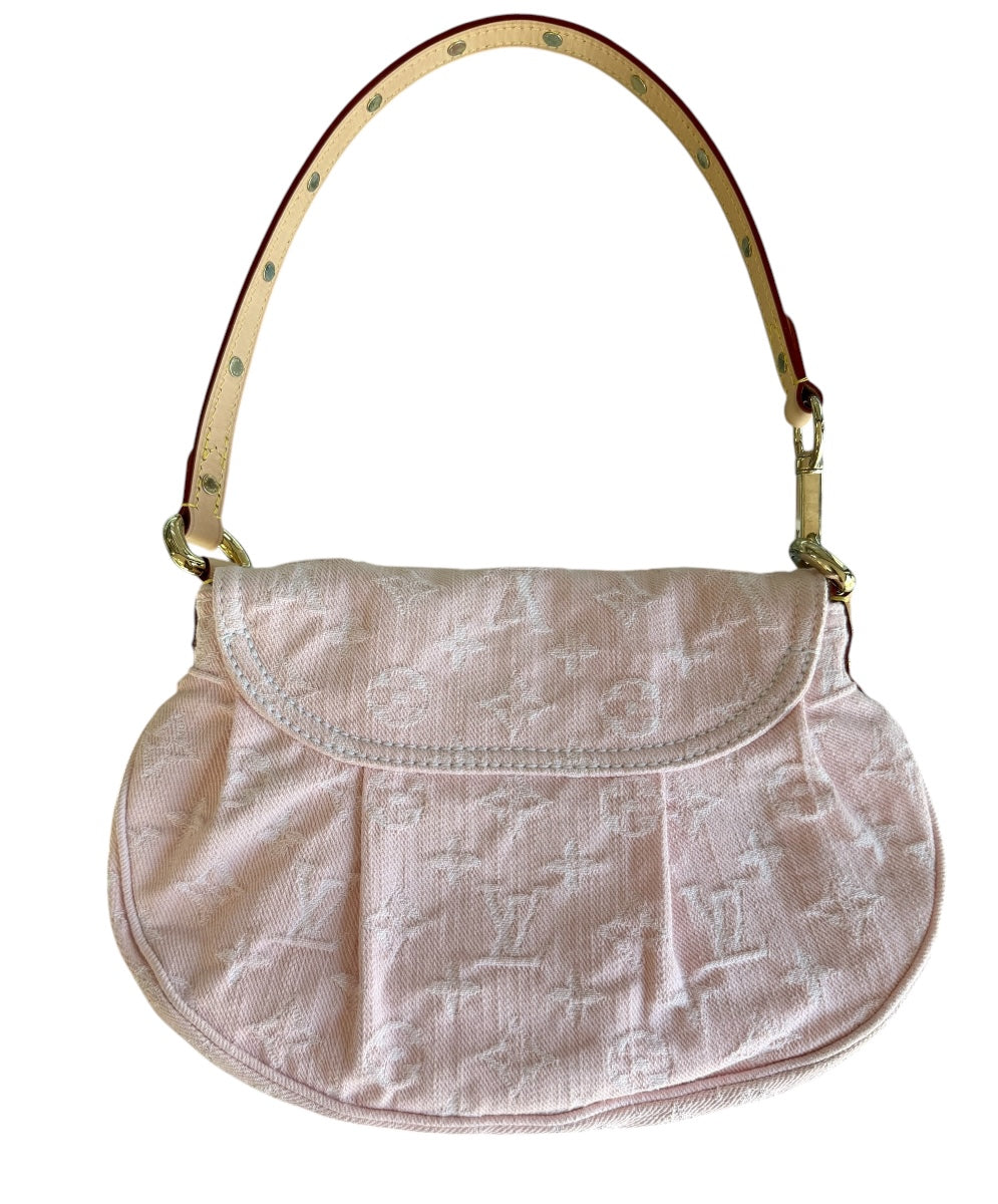 Louis Vuitton Monogram Pink Denim Sunset Washed