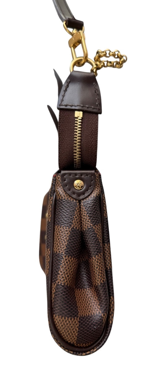Louis Vuitton Damier Ebene Eva Crossbody Clutch
