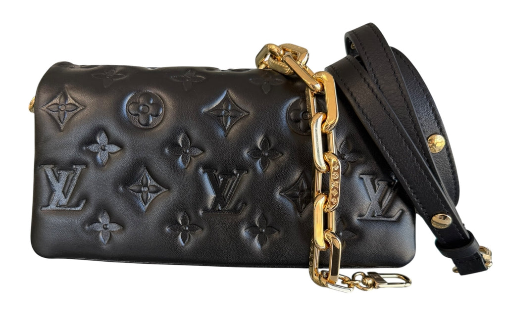 Louis Vuitton Petite Pochette Coussin Black