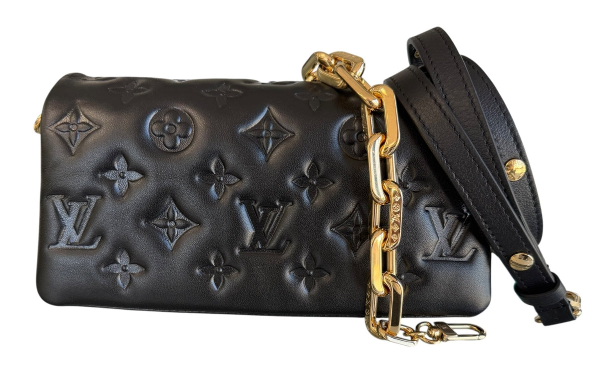 Louis Vuitton Petite Pochette Coussin Black