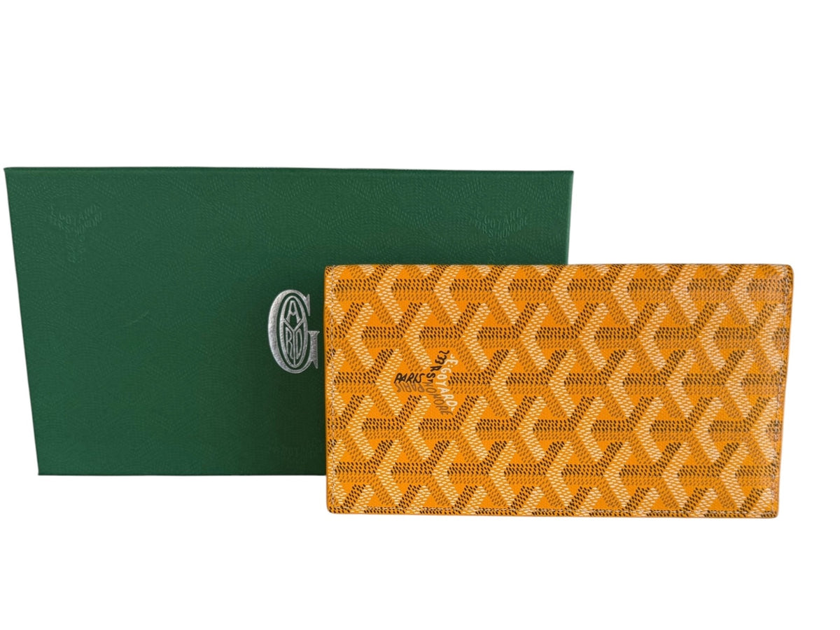 Goyard Richelieu Long Wallet Yellow