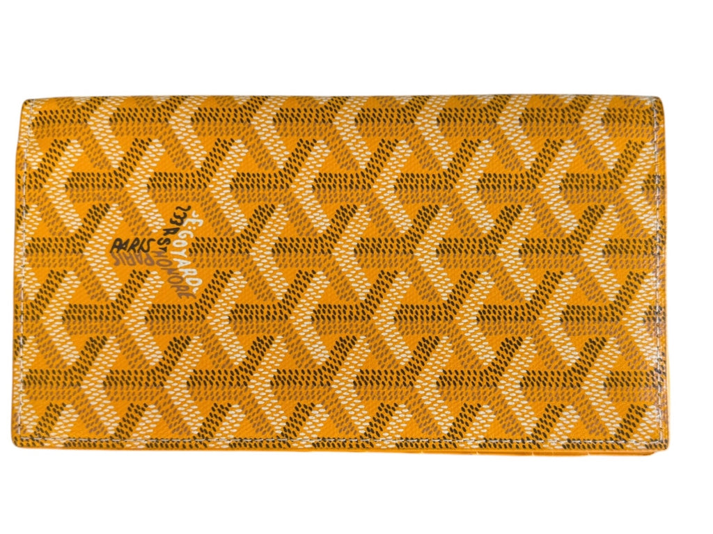 Goyard Richelieu Long Wallet Yellow