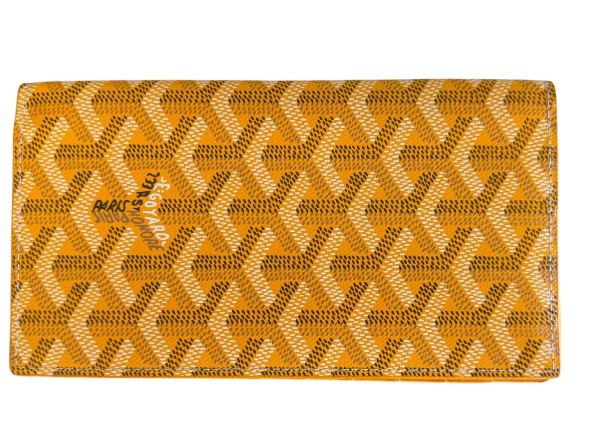 Goyard Richelieu Long Wallet Yellow