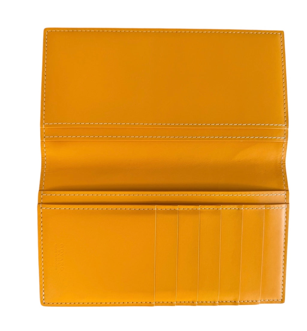 Goyard Richelieu Long Wallet Yellow