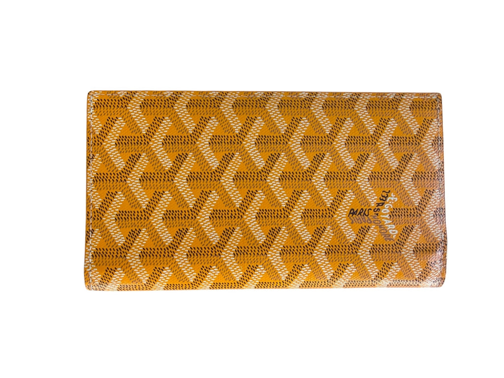 Goyard Richelieu Long Wallet Yellow