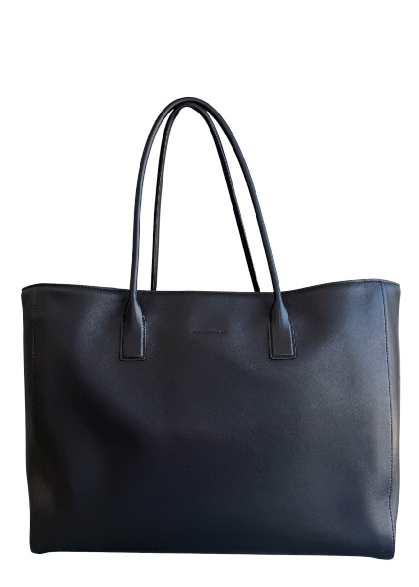 CHANEL Calfskin Archetype Large Shopping Tote Black