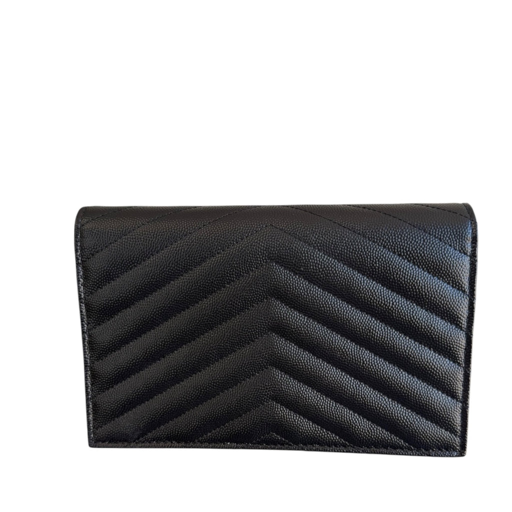 YSL Monogram WOC Black