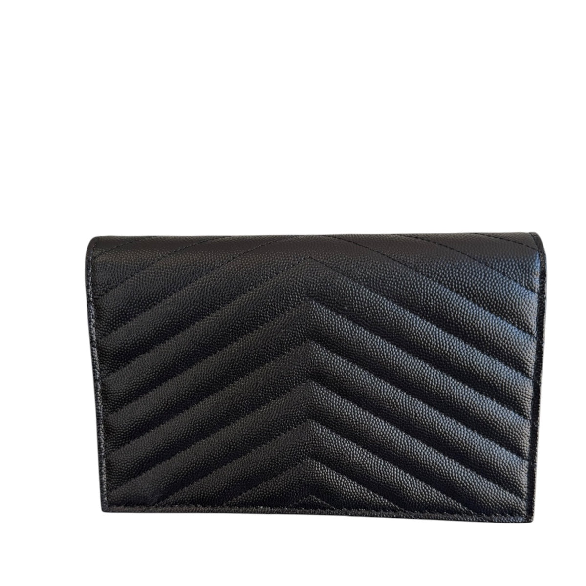 YSL Monogram WOC Black