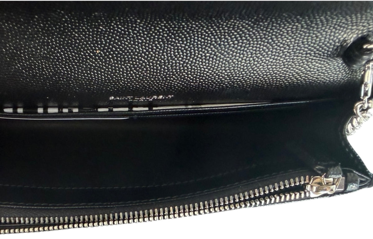 YSL Monogram WOC Black