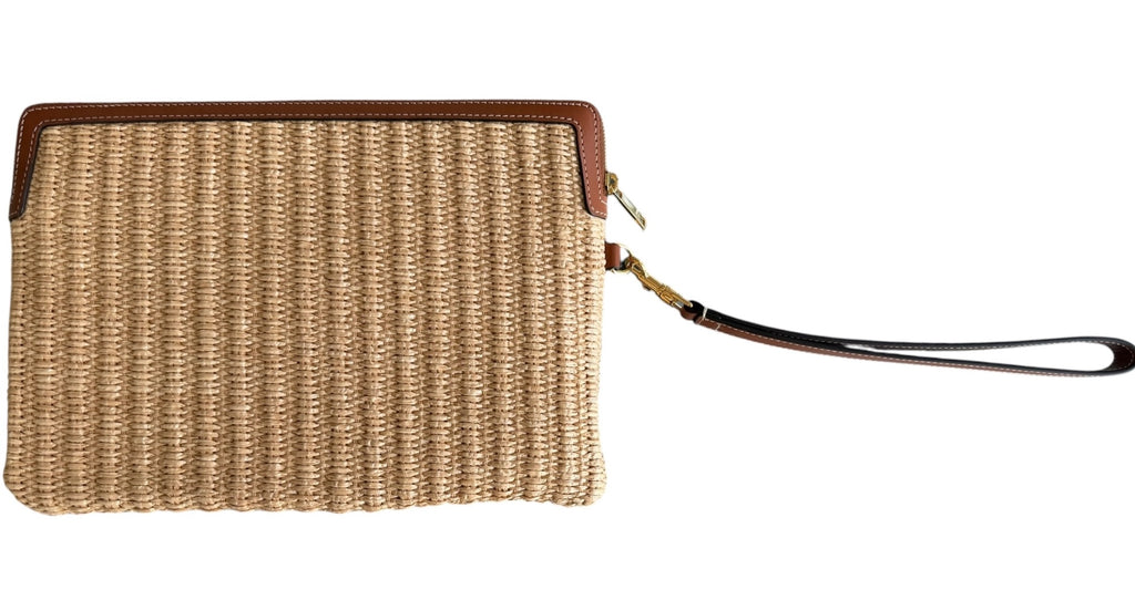 Celine Triomphe Clutch 2024 By Hedi Slimane