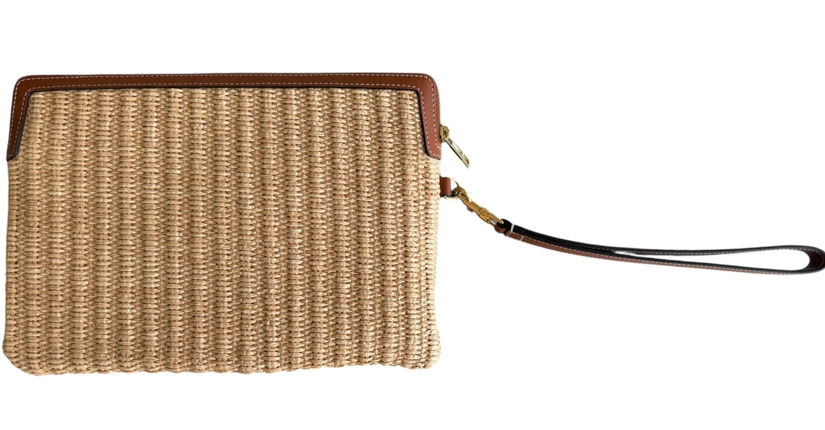 Celine Triomphe Clutch 2024 By Hedi Slimane