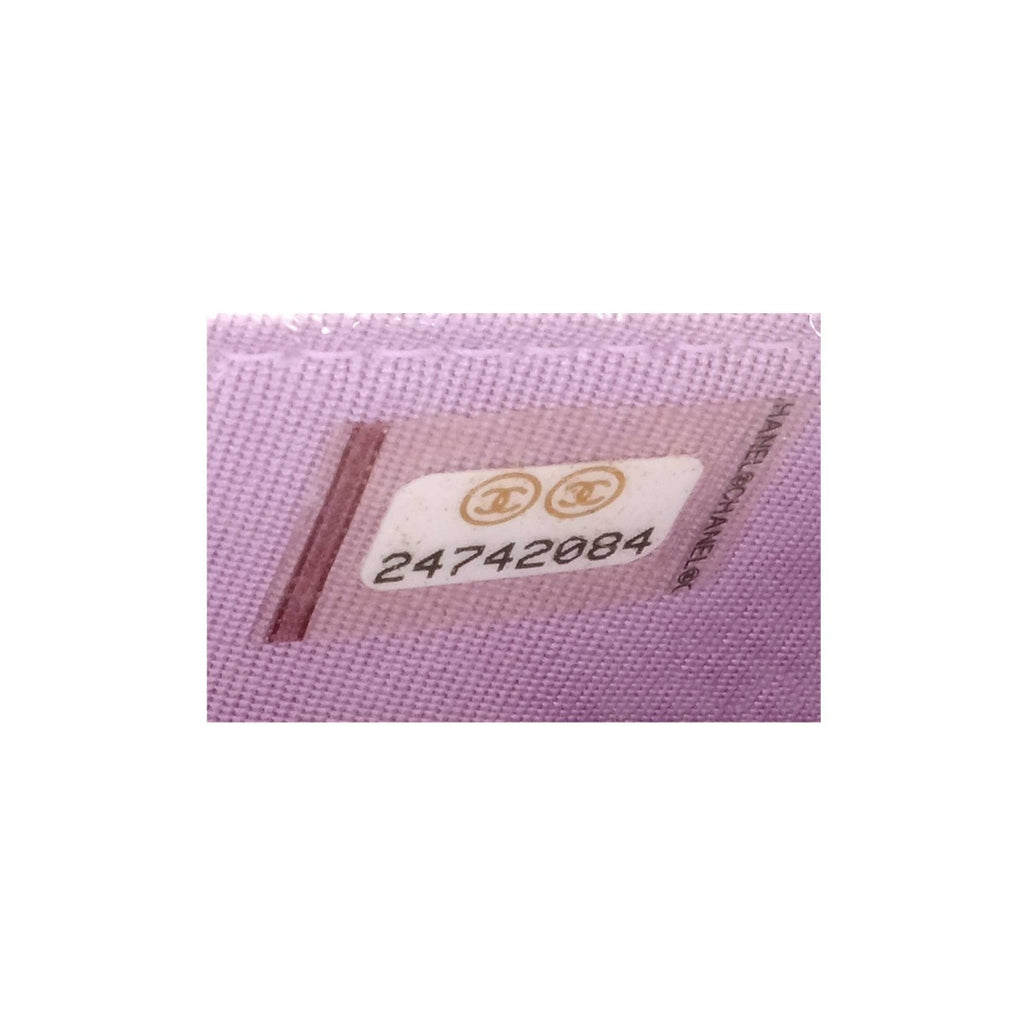Chanel Metallic Iridescent Reissue Wallet On Chain