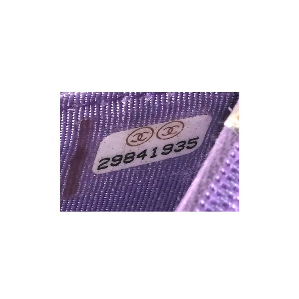 Chanel Classic Purple Wallet on Chain