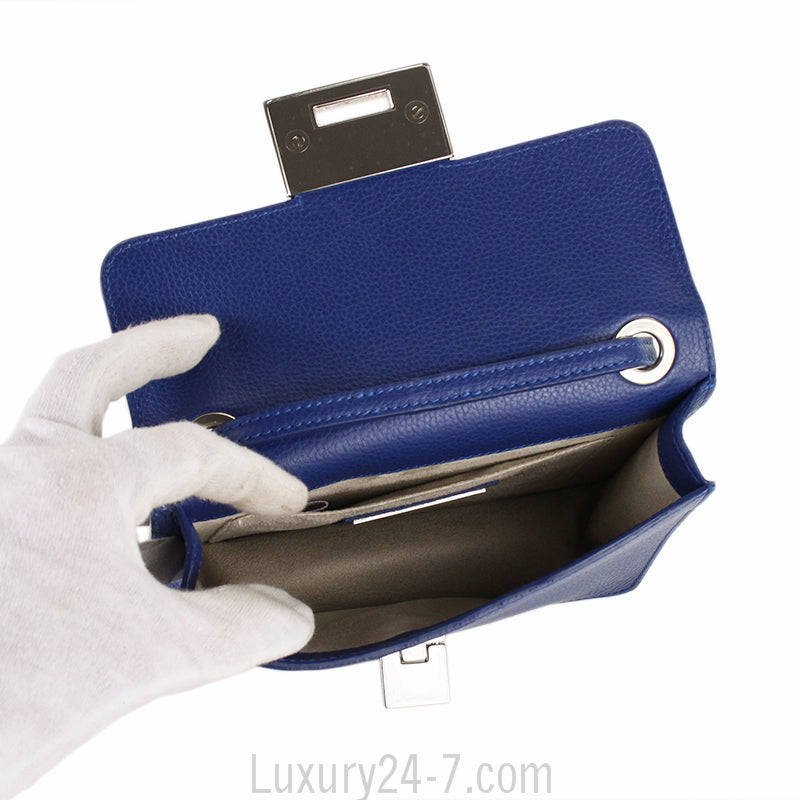 Jimmy Choo Blue Rebel Crossbody Bag