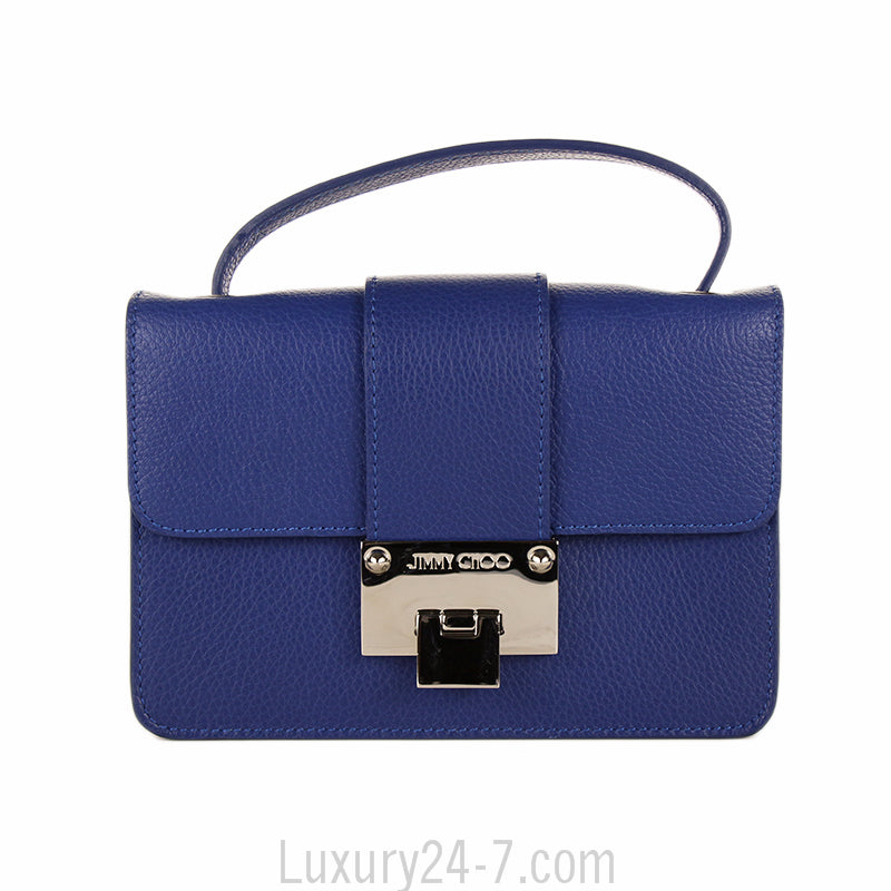 Jimmy Choo Blue Rebel Crossbody Bag