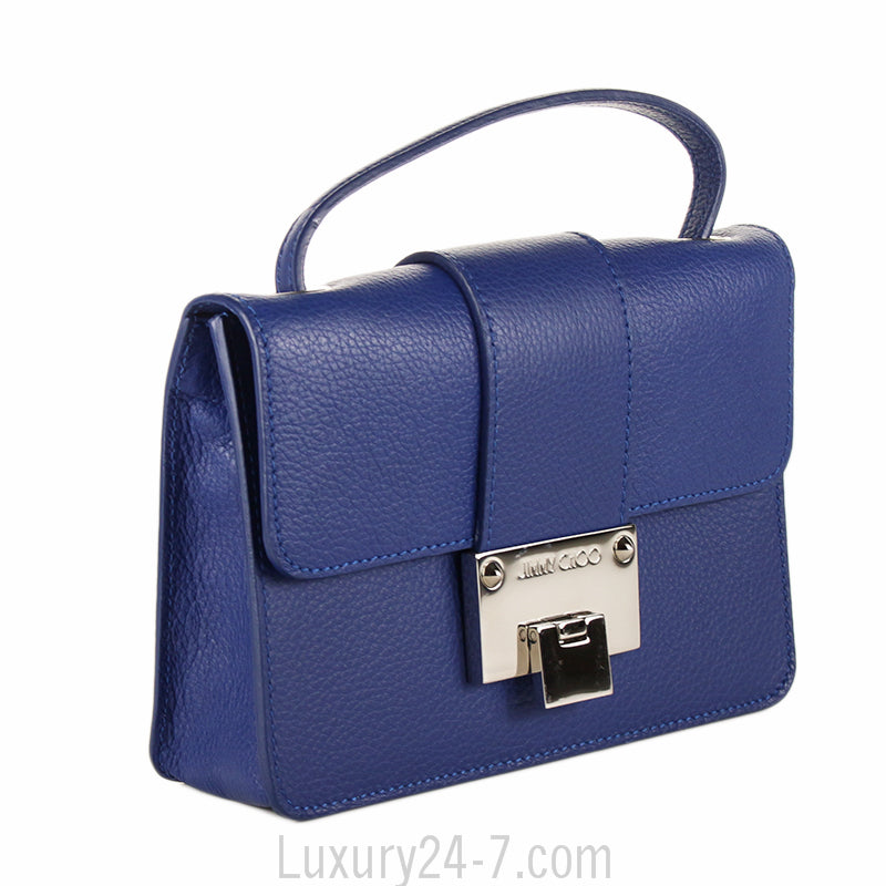 Jimmy Choo Blue Rebel Crossbody Bag