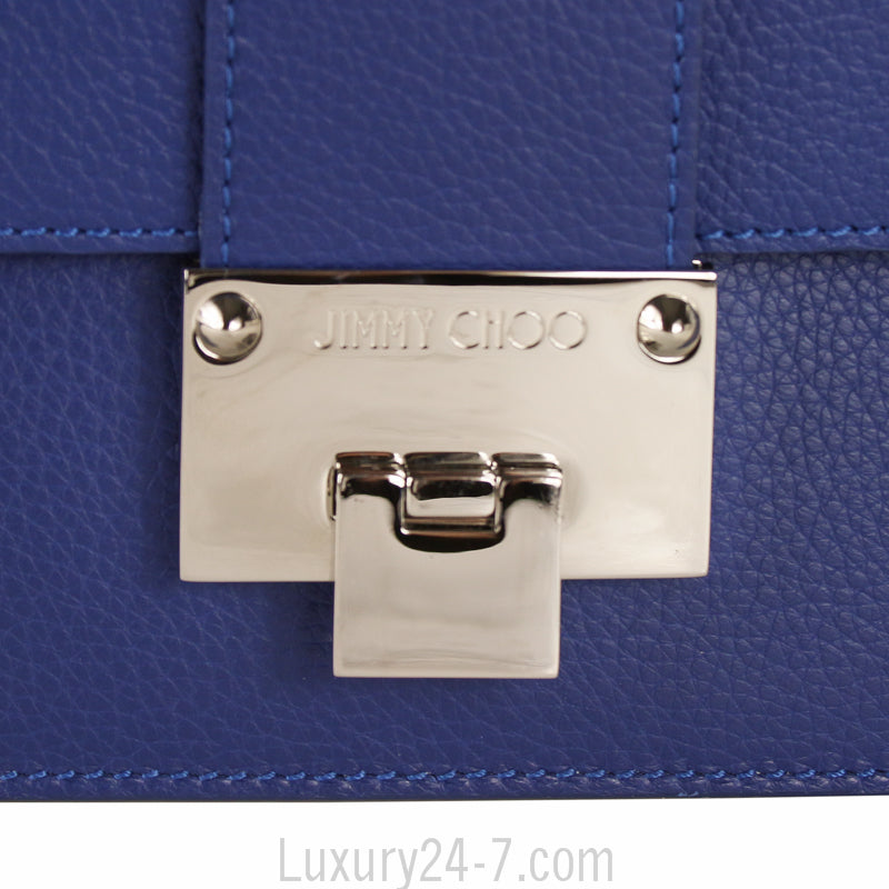 Jimmy Choo Blue Rebel Crossbody Bag