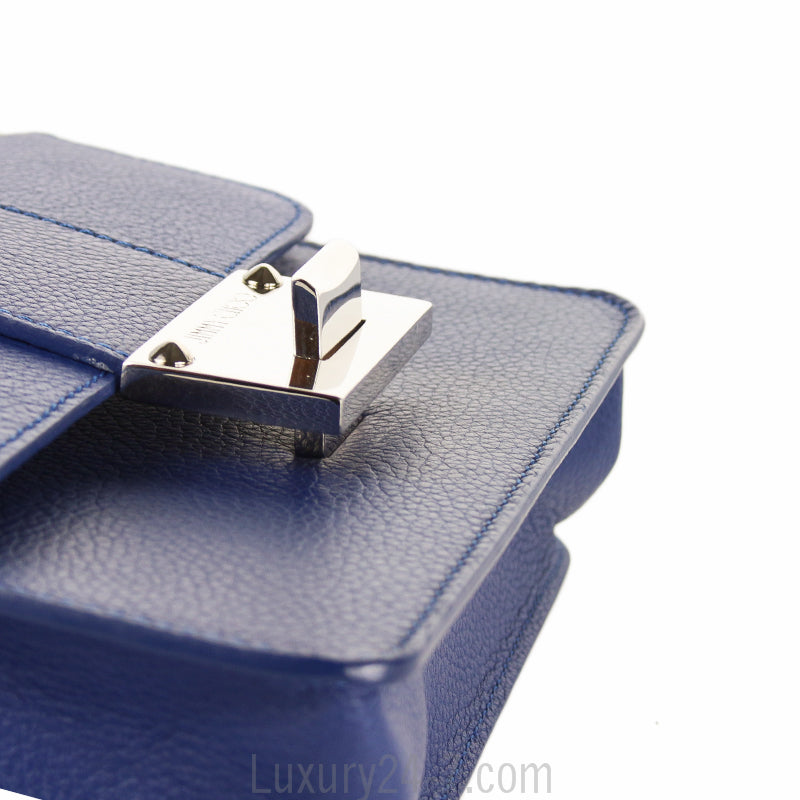 Jimmy Choo Blue Rebel Crossbody Bag