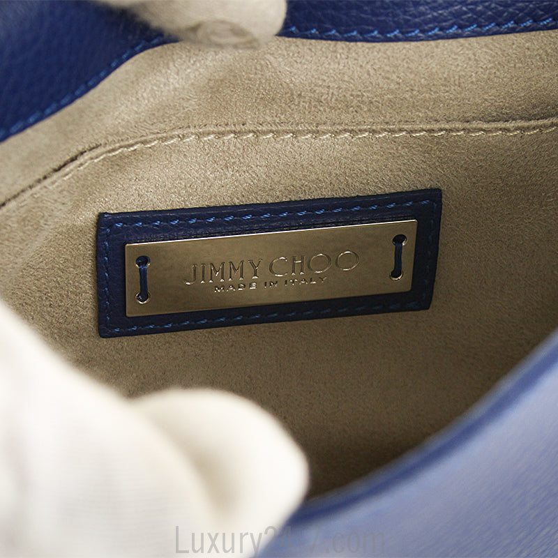 Jimmy Choo Blue Rebel Crossbody Bag