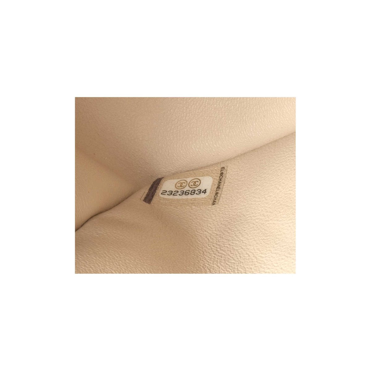 Chanel  Tan Caviar Classic Jumbo Double Flap Bag