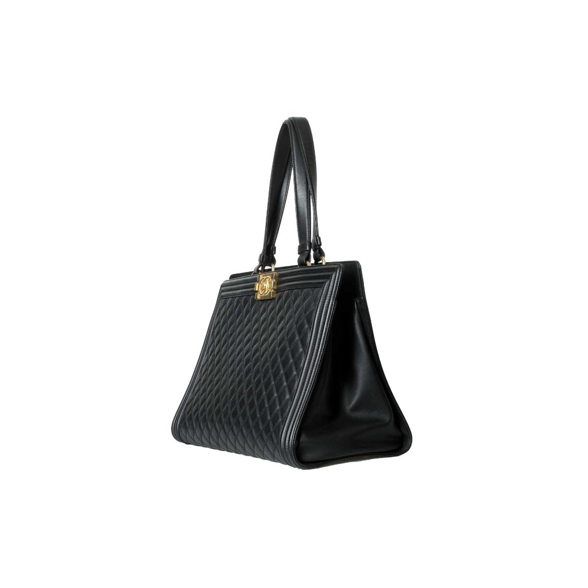 Chanel Black Boy Shopping Tote