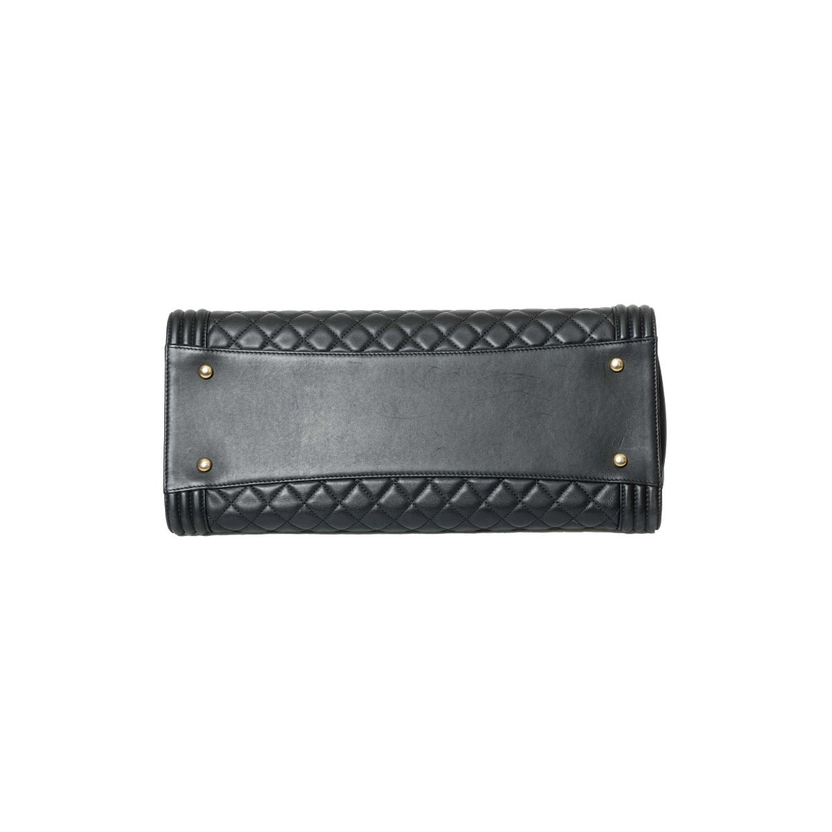Chanel Black Boy Shopping Tote