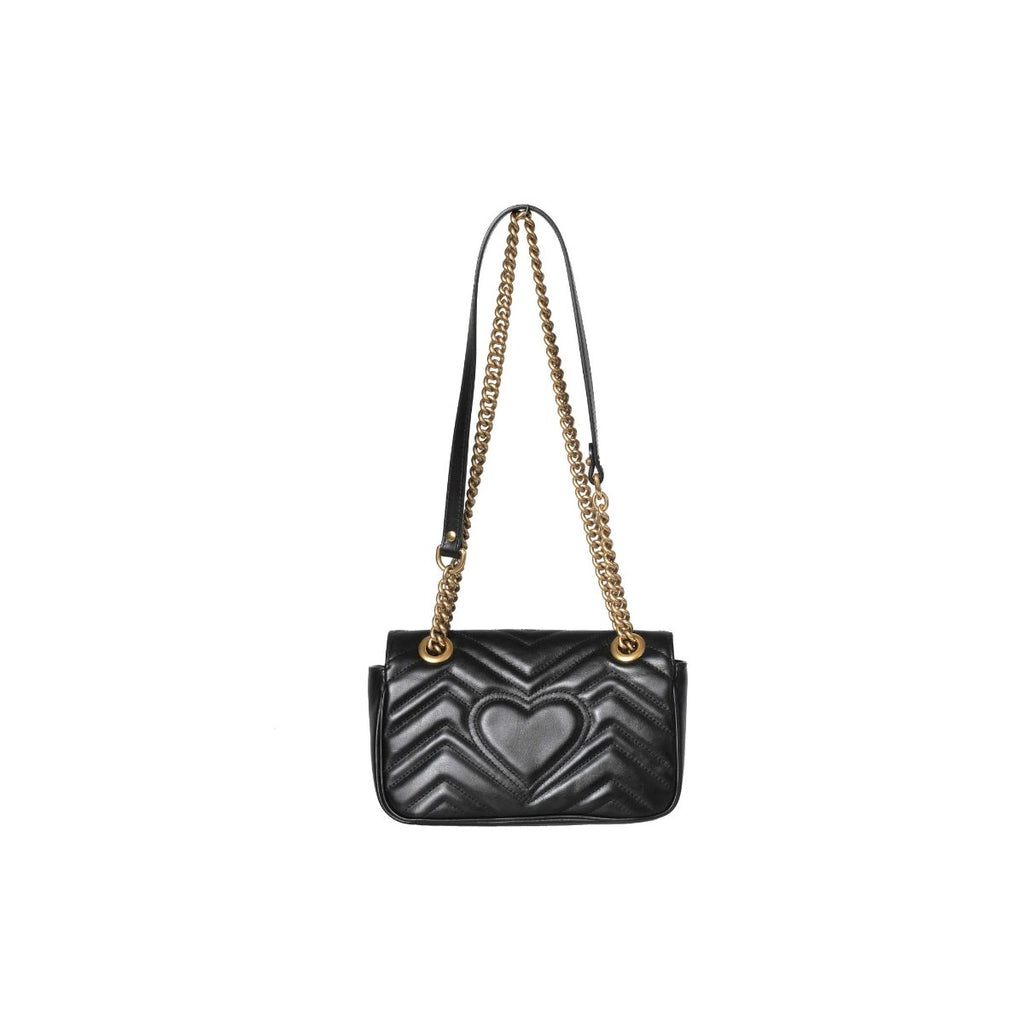 Gucci Black Small GG  Marmont bag