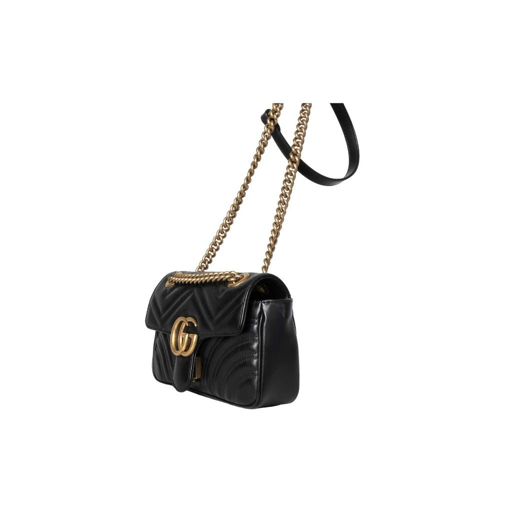 Gucci Black Small GG  Marmont bag