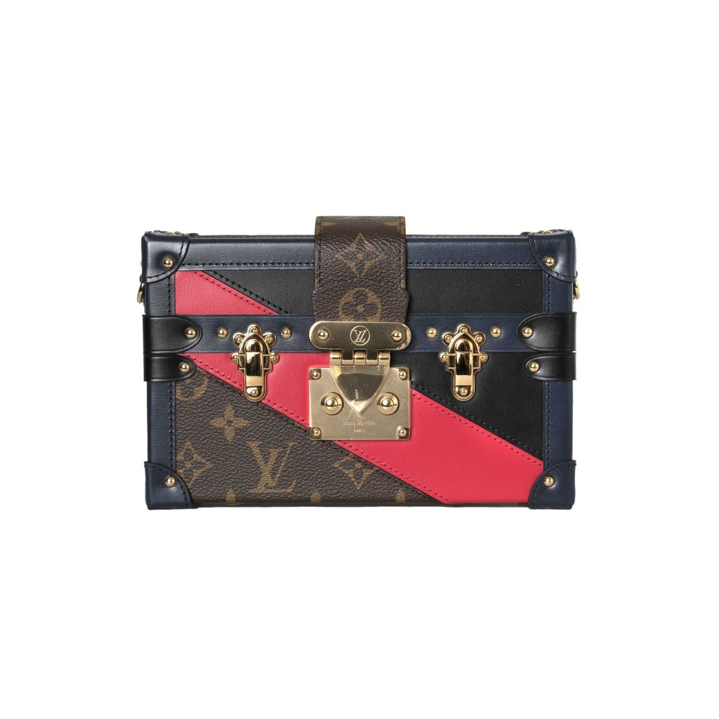 Louis Vuitton Red Stripe Petite Malle